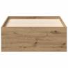 Artisan Oak Bed Frame 100x200cm - Durable & Stylish