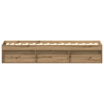 Artisan Oak Bed Frame 100x200cm - Durable & Stylish