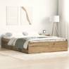 Artisan Oak Bed Frame 120x200cm - Engineered Wood