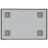 Wall-Mounted Magnetic Board Black 40x30 cm - Durable Design