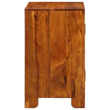 Multicolour Solid Wood Acacia Sideboard | 50x35x60 | HipoMarket