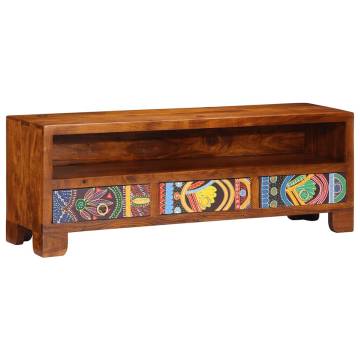 Multicolour TV Cabinet - Solid Wood Acacia | HipoMarket