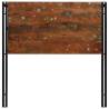 Stylish Headboard 100 cm - Solid Wood & Iron | HipoMarket