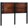 Stylish 140 cm Solid Wood Reclaimed Headboard | Hipomarket