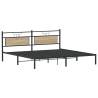 Sonoma Oak Bed Frame without Mattress - 193x203 cm