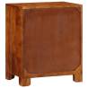 Vibrant Multicolour Sideboard - Solid Wood Acacia - 50x35x60