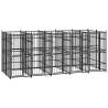 Outdoor Dog Kennel Steel 9.22 m² | Durable & Secure