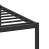 Brown Oak Bed Frame 200x200 cm - Stylish & Durable | Hipomarket