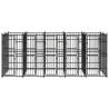 Outdoor Dog Kennel Steel 9.22 m² | Durable & Secure