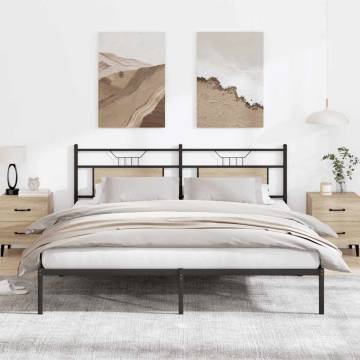 Sonoma Oak Bed Frame 160x200 cm - Durable & Stylish | Hipo Market