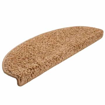 Stair Mats 30 pcs Beige | Non-Slip & Stylish Protection