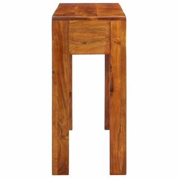 Console Table 110x35x75 cm - Solid Acacia Wood | HipoMarket UK