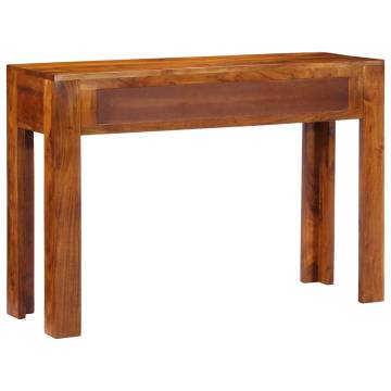 Console Table 110x35x75 cm - Solid Acacia Wood | HipoMarket UK