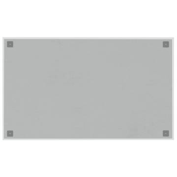 Wall-Mounted Magnetic Board 100x60 cm | Tempered Glass