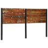  Headboard 180 cm Solid Wood Reclaimed and Iron Size 180 cm Quantity in Package 1 Material solid reclaimed wood 