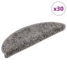  Stair Mats 30 pcs Grey 56x17x3 cm Colour grey Size 56 x 17 x 3 cm Quantity in Package 30 