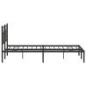 Brown Oak Bed Frame 183x203 cm - Durable & Stylish