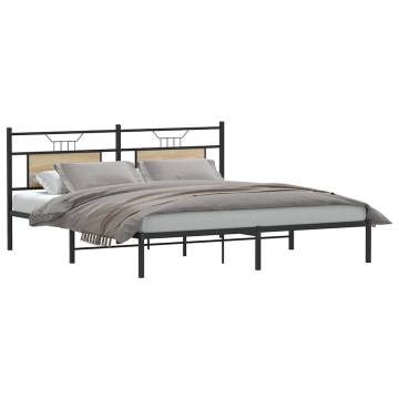 Sonoma Oak Bed Frame - Stylish & Durable Design | HipoMarket