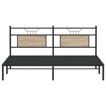 Sonoma Oak Bed Frame - Stylish & Durable Design | HipoMarket