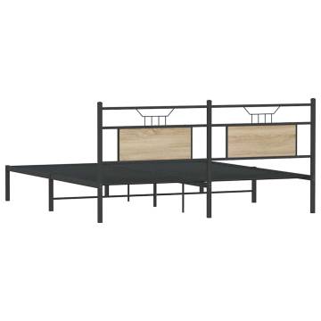 Sonoma Oak Bed Frame - Stylish & Durable Design | HipoMarket