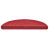 Stair Mats 30 pcs Bordeaux Red - Stylish & Non-Slip Protection