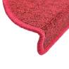 Stair Mats 30 pcs Bordeaux Red - Stylish & Non-Slip Protection