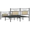 Sonoma Oak Bed Frame 140x200 cm | Hipomarket