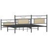 Sonoma Oak Metal Bed Frame 180x200 cm - Super King Size