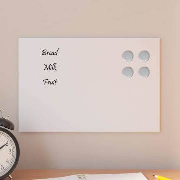 Wall-mounted Magnetic Board - Tempered Glass 30x20 cm