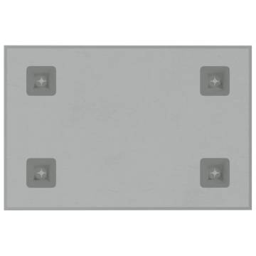 Wall-mounted Magnetic Board - Tempered Glass 30x20 cm