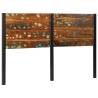 Stylish 160 cm Solid Wood Reclaimed Headboard | HipoMarket