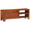 Multicolour TV Cabinet - Solid Acacia Wood - 110x30x40