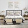 Sonoma Oak Bed Frame 150x200 cm King Size | HipoMarket