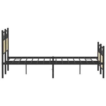 Sonoma Oak Bed Frame 150x200 cm King Size | HipoMarket