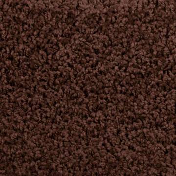 Stair Mats 30 pcs Brown 65x21x4 cm - Non-slip & Washable