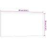 Wall-mounted Magnetic Board Black 60x30 cm - Tempered Glass