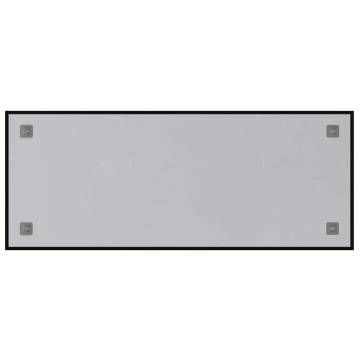 Wall-Mounted Magnetic Board Black 100x40 cm | Hipomarket