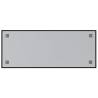 Wall-Mounted Magnetic Board Black 100x40 cm | Hipomarket