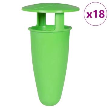 18 Pcs Green Slug and Snail Traps | Safe Garden Pest Control