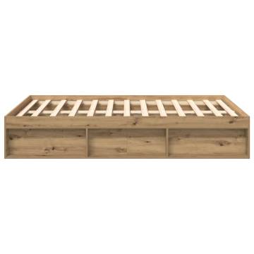 Artisan Oak Bed Frame 160x200cm | Stylish & Durable Design