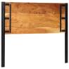 Solid Wood Acacia & Iron Headboard 120 cm - Stylish & Durable