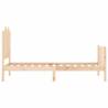 Single Pine Bed Frame 90x190 cm | Durable & Stylish Design