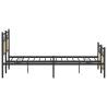 Sonoma Oak Metal Bed Frame - 183x213 cm Without Mattress