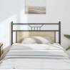  Headboard Sonoma Oak 107 cm Engineered Wood and Steel Colour sonoma oak Size 107 cm Quantity in Package 1 