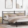 Sonoma Oak Headboard 193 cm | Stylish Engineered Wood & Steel