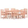 7 Piece Garden Dining Set - Solid Wood Douglas | Hipo Market