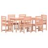 7 Piece Garden Dining Set - Solid Wood Douglas | Hipo Market