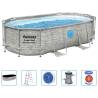 Bestway Power Steel Swimming Pool Set 427x250x100 cm - Fun & Style