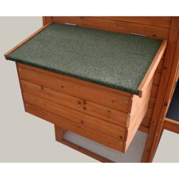 @Pet Egg Box for Chicken House - Durable Wooden Nesting Space