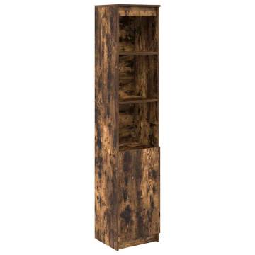 Highboard Smoked Oak - Stylish Storage Cabinet | HipoMarket